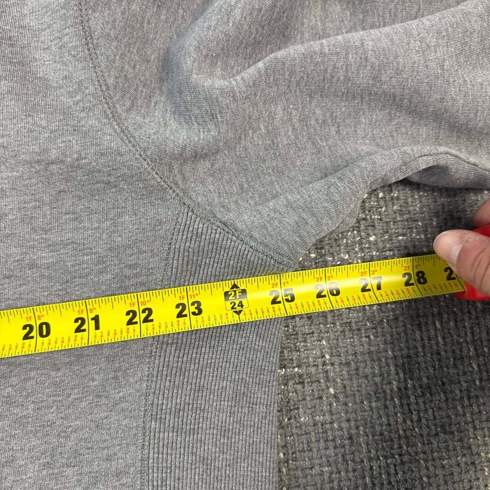 B.U.M. Equipment Hoodie Mens Medium Gray 90s Vintage Pullover BE-19-86 - Picture 8 of 16
